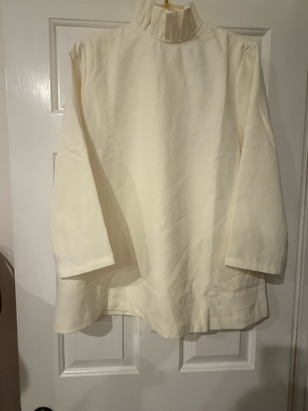 Tuckernuck Cream High-Neck Tunic Top